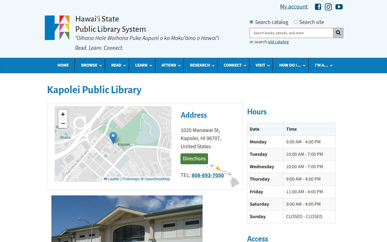 Kapolei Residents Directory at the Kapolei Public Library