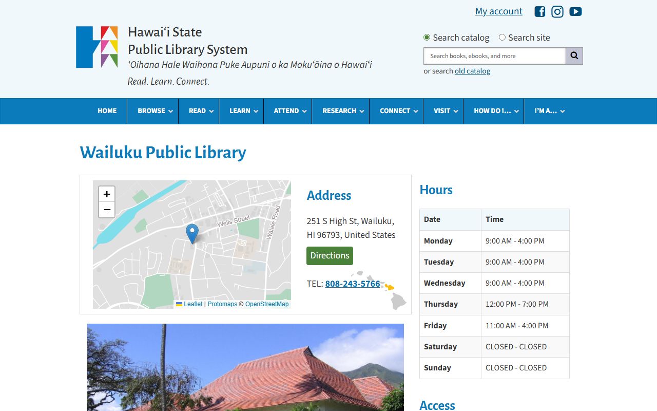 Wailuku Residents Directory Wailuku Public Library